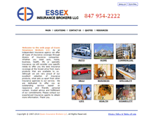 Tablet Screenshot of essexinsur.com